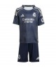 Günstige Real Madrid Vinicius Junior #7 Auswärts Trikotsatzt Kinder 2025-26 Kurzarm (+ Kurze Hosen)